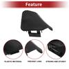 UXCELL Right Front Car Tow Hook Cover Cap for Toyota Highlander No.521270E070 Black 1Pc
