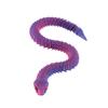 1PC Gifts For Children 3D Printed Snake Simulation Snake Figurine Flexible Joints Office Desk Toy Home Office Decor Ornament