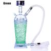 Acrylic Shisha Hookah set With LED Light Shisha Narguile Sheesha Chicha Cachimbas Nargile Small Portable Car Hookahs Shisha kit