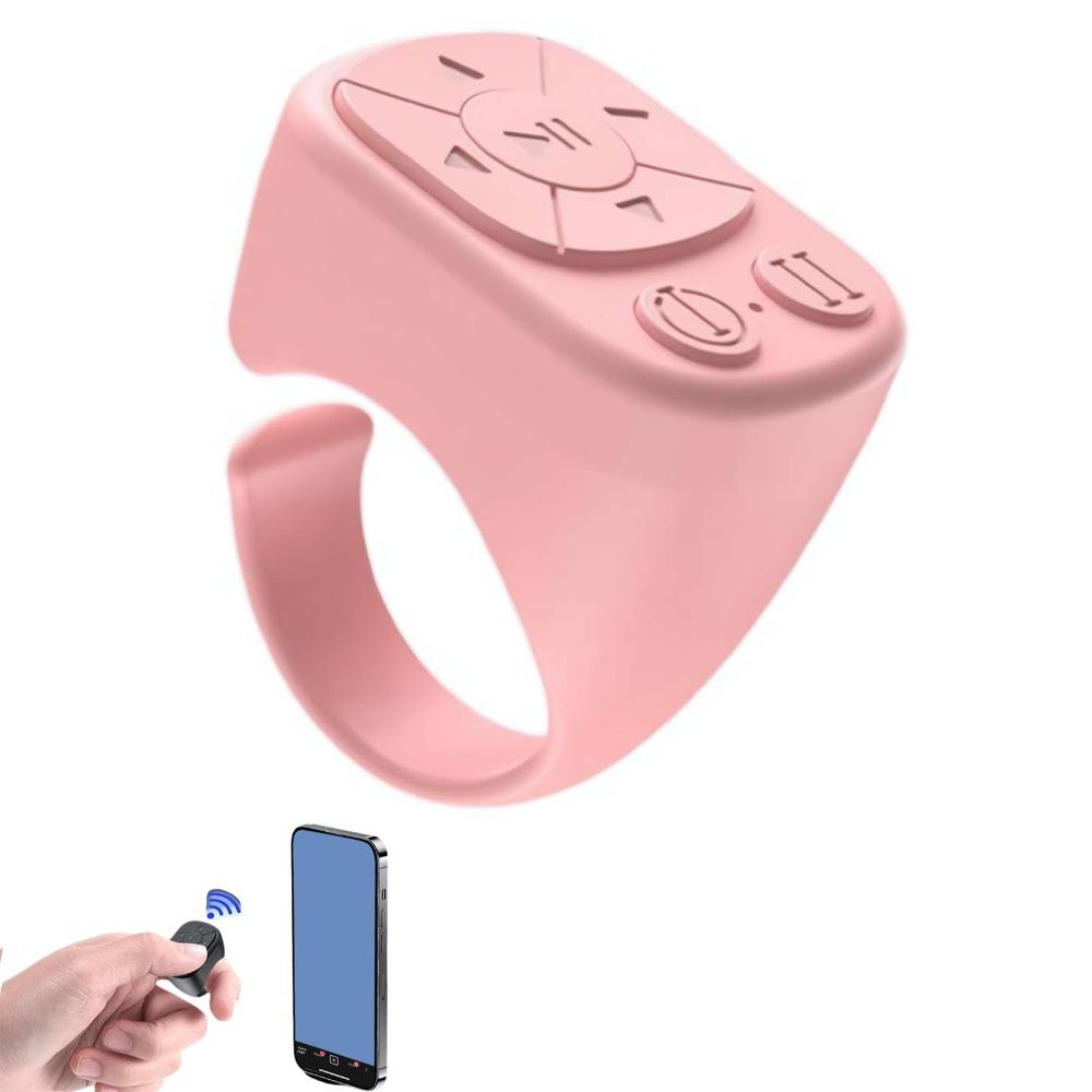 Wireless Connection Ring Remote Control Bluetooth-compatible Page Turner  Video Recording