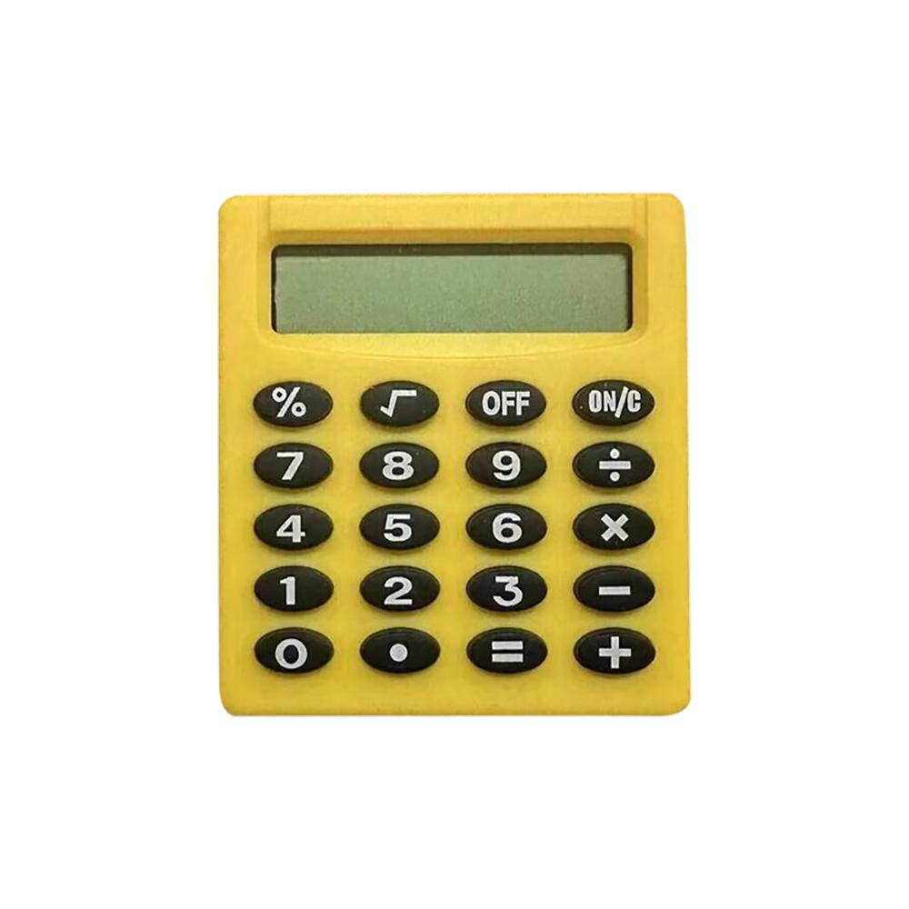Cute Pocket Mini Calculator Handheld Pocket Type Coin Batteries Calculator Carry Extras Calculadoras School Office Calculator