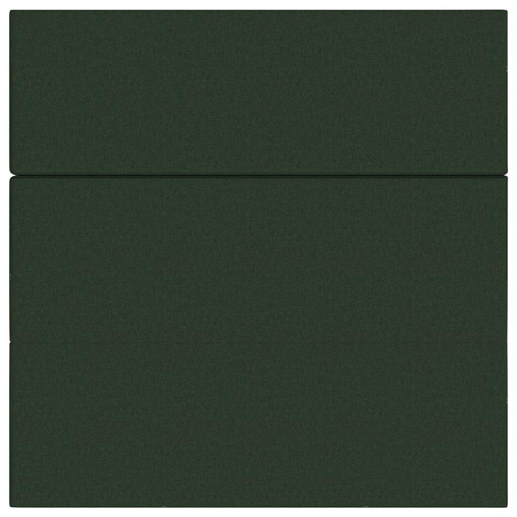 Folding Sofa Bed 180 x 67 x 45 cm Dark Green