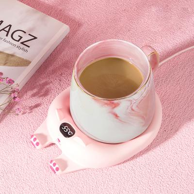 Electric Mug Cup Mat Warmer Heating Pad for Home Office Milk Tea Coffee Heater Auto-off For Friends Gift 220V