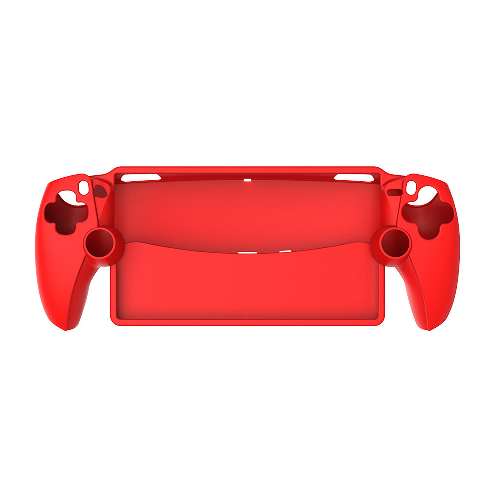Game Host Antiscratch Portector Case Game Consoles Shockproof Cover Sleeve Soft Skin Drop Resistant красный