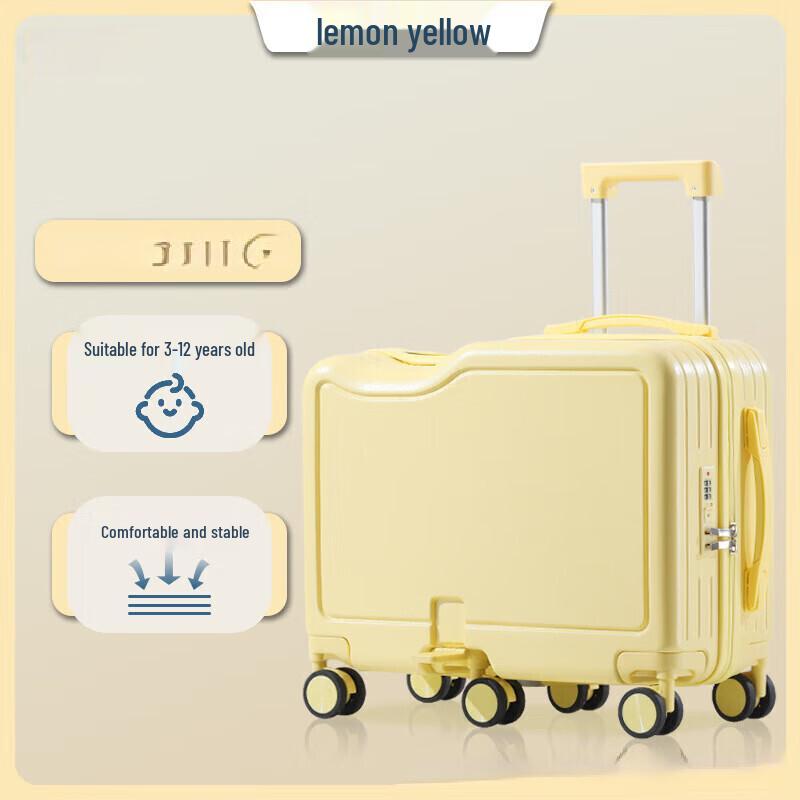 OEING Kids Ride-On Carry-On Suitcase