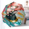 1pc Anime Character Inspired Outdoor Umbrella - Automatic Opening/Closing, Portable 3-Fold Design with 8-Bone Iron Frame, Perfect Gift for Fans, Trave