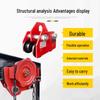 Manual and Electric Chain Hoist Trolley - 0.5T/1T/2T Capacity Monorail I-Beam Carrier