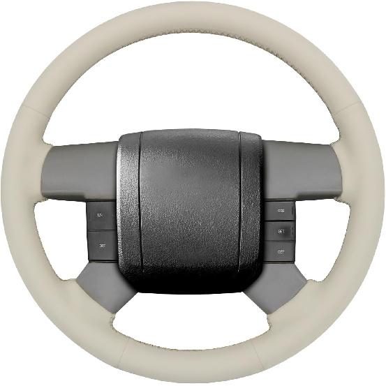 MEWANT Steering Wheel Cover for Ford F150 F250 F350 2004-2008 for Rubber steering wheel
