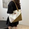 Stylish Retro Canvas Tote Bag For Women Large Capacity Trendy Handbag 2024