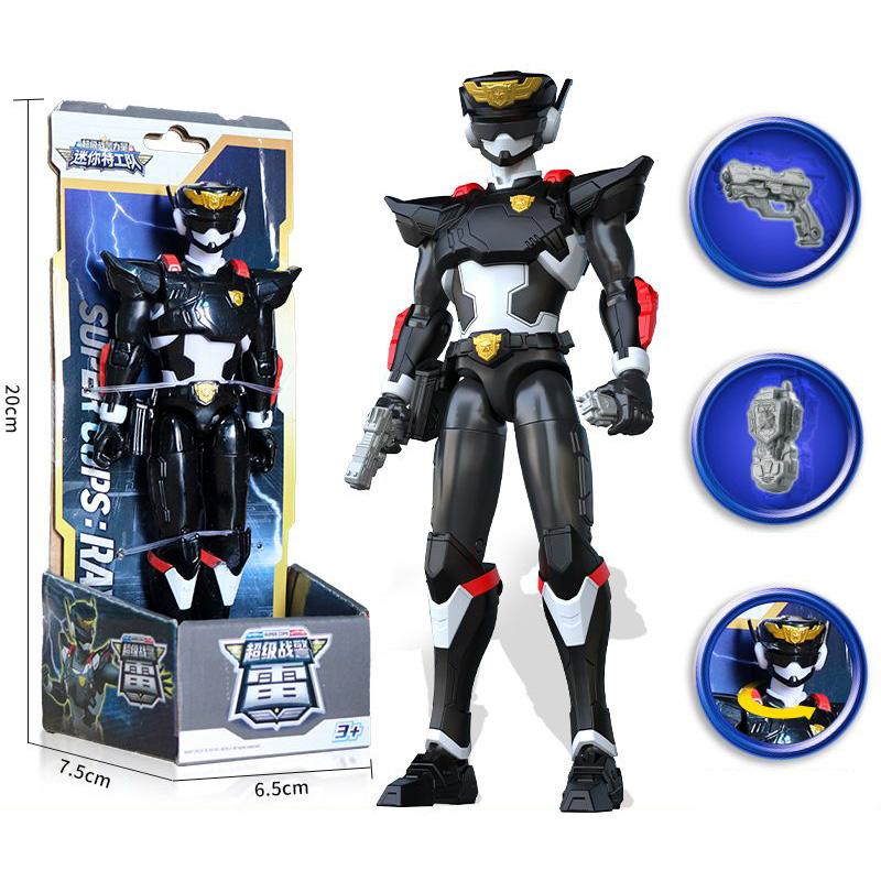 Mini Force Strongest Police Transformation Toys with Weapon Action Figures MiniForce X Simulation Animal Mini Agent Toy