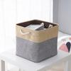 Storage Basket Space-saving Foldable Folding Laundry Basket Home Dorm Organizer Container for Daily Life