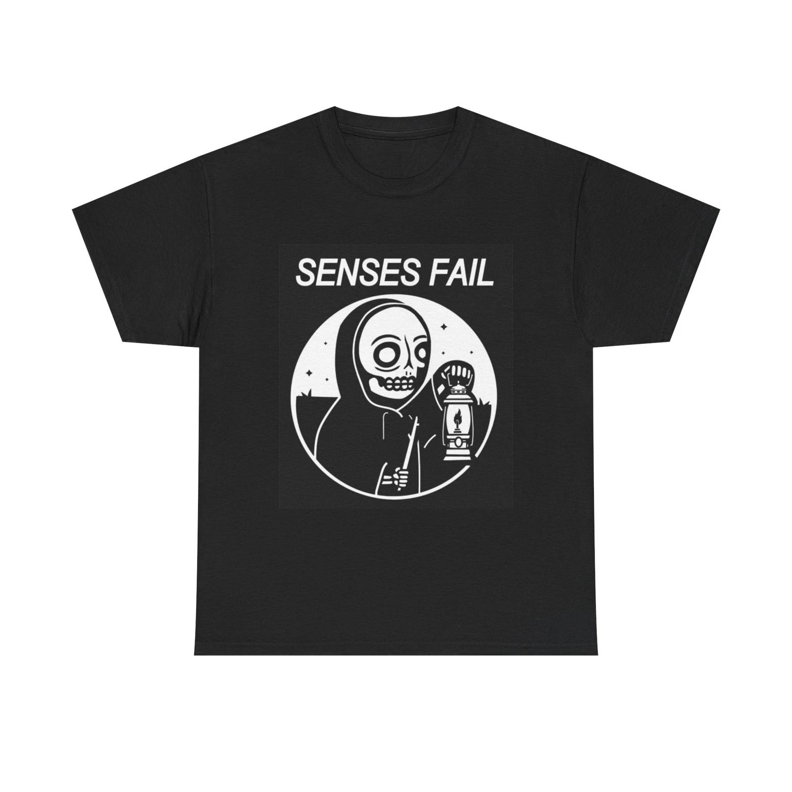 

Senses Fail Shirt Punk Rock Band Merch Unisex Heavy Cotton Tee XL