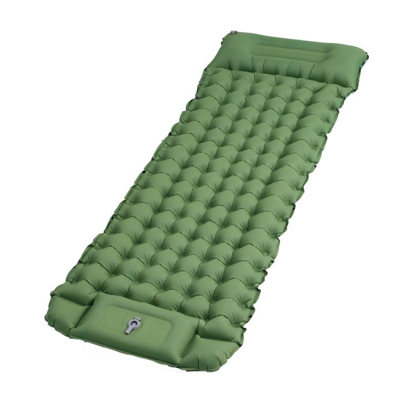 Outdoor Inflatable Mattress Camping Portable Moisture-proof Travel Air Mattress Bed Tent Inflatable Sleeping Mattress
