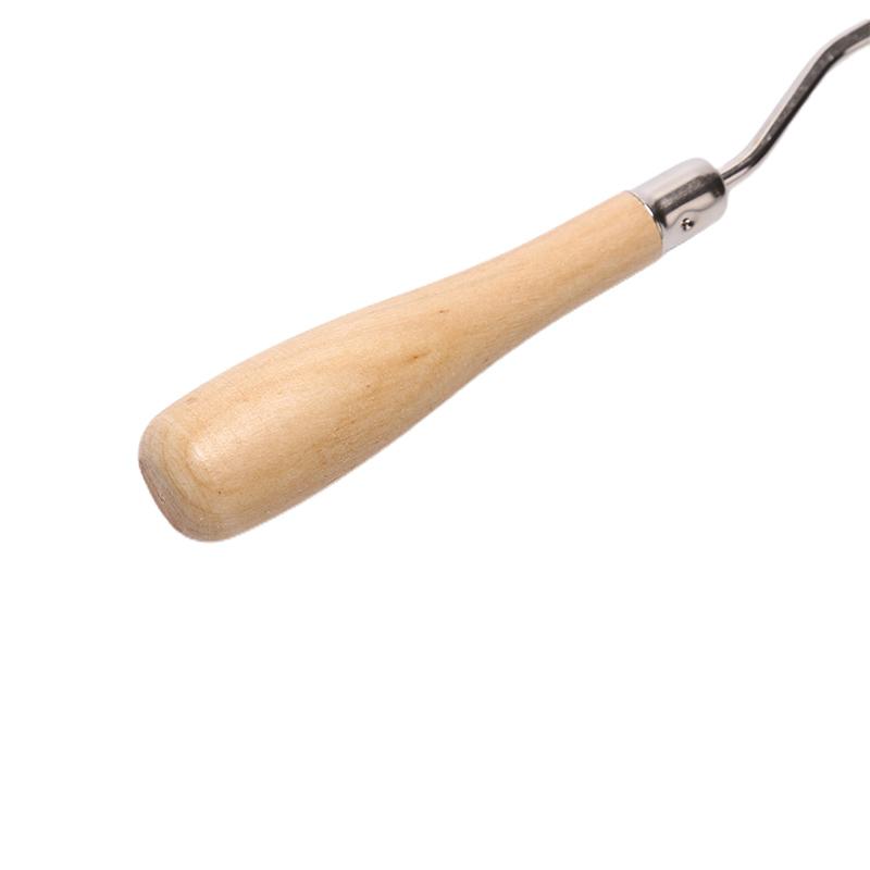1 Stück Häkelnadel mit Holzgriff, Klinkenhaken, Ziehwerkzeug für Canvas, Teppiche, Mattenherstellung