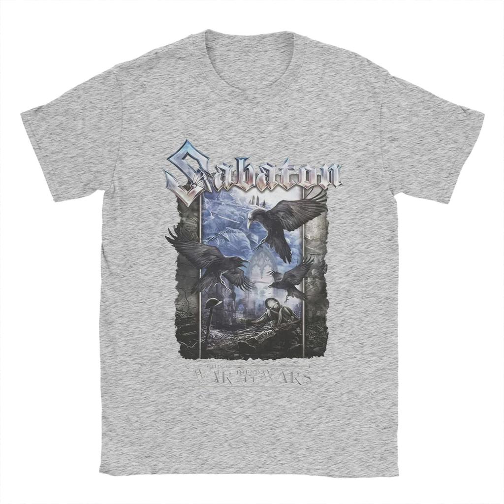 S-Sabatoned The War To End All Wars  Graphic Printing T Shirts for Men Women  100% Cotton  Tee Shirt Clothing
