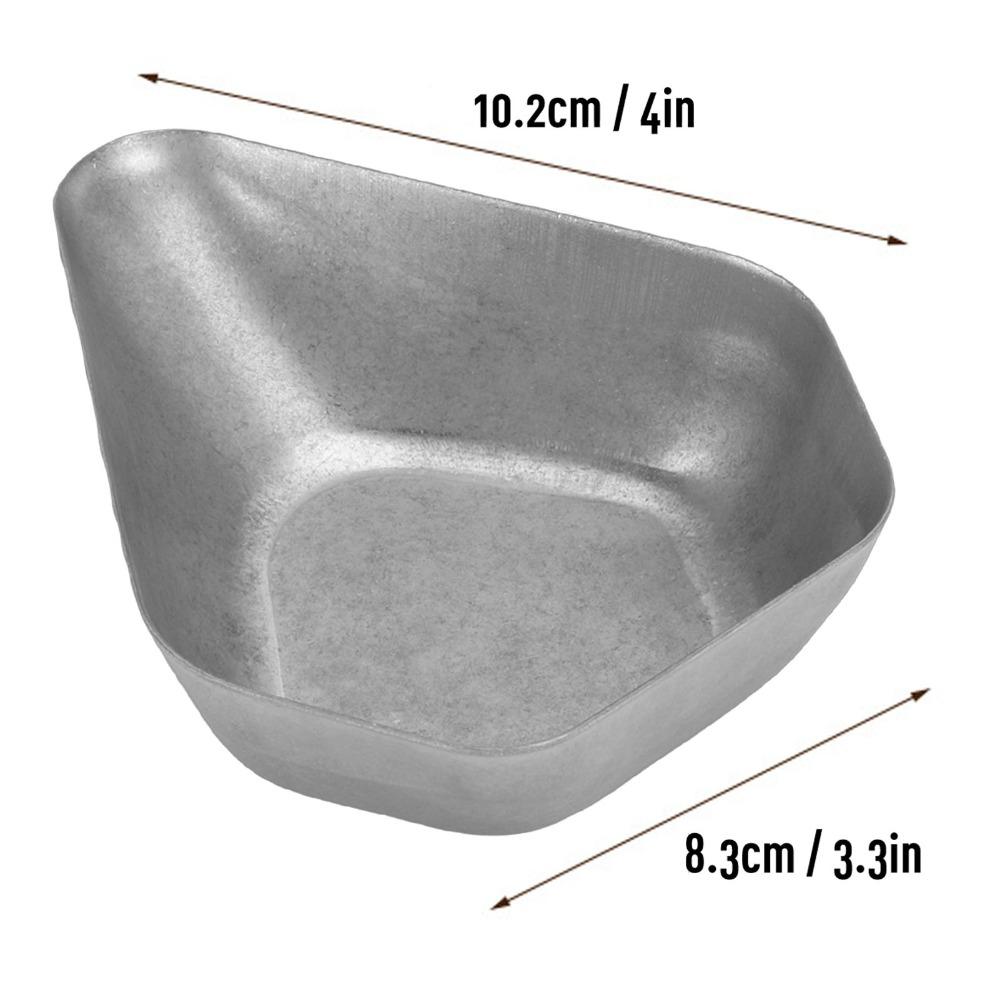 2PCS Set Retro Color Coffee Bean Weighing Plate With Scale Coffee Bean Measuring Dish  Cafe Use
