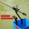 2Pcs Adjustable Bucket Rod Holder Fishing Rod Rack Ice Fishing Rod Holder Fishing Tackle Accessories Easy To Install