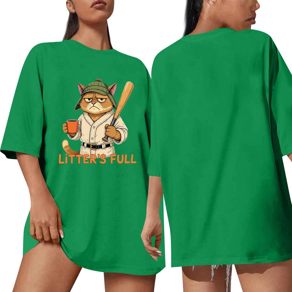 Camisetas de manga corta para mujer, tops de moda, ropa ligera, suave y casual para el verano.