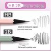 Deli Enhanced HB Pencil for Kindergarten and Primary School Writing, Ideal for Beginners