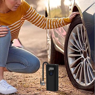 120W Portable Tire Inflator Digital Display Car Tyre Inflator Multi-Functional Air Pump SUV Motorcycle Bicycle Air Pump