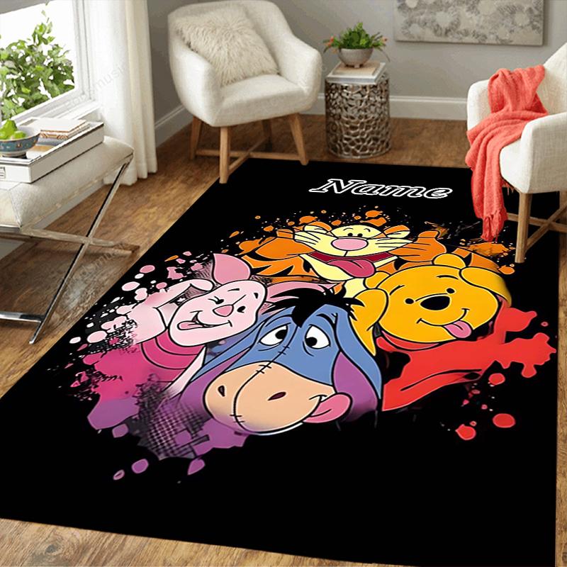 Custom 1Pc Tigger Rug Office Carpet Indoor Outdoor Entrance Doormat Nonslip Soft And Comfortable Living Room D916363