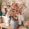 Elegant Simulation Malus Flowers Lifelike Fake Flowers  Home Office Decor