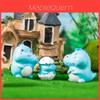 Entzückende Harz Dinosaurier Schreibtischdeko Buntes Cartoon Tier Ornament Für DIY