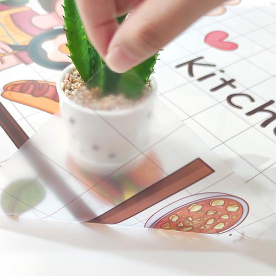 Kitchen Wallpaper Self Adhesive Oil Proof Wall Sticker Waterproof Backsplash Wall Protector Film for Cupboard Kitchen