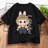 Labubu Children's Short Sleeved T-shirt Is Soft and Comfortable