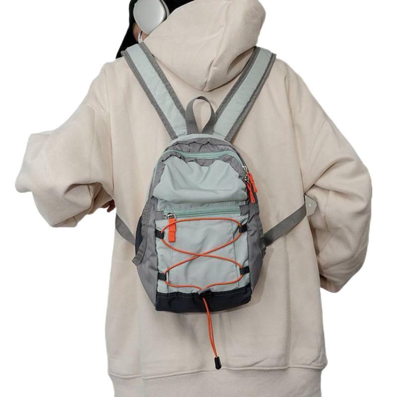 Wild Student Color Block Lightweight Backpack for Travel and Outdoor Adventures
