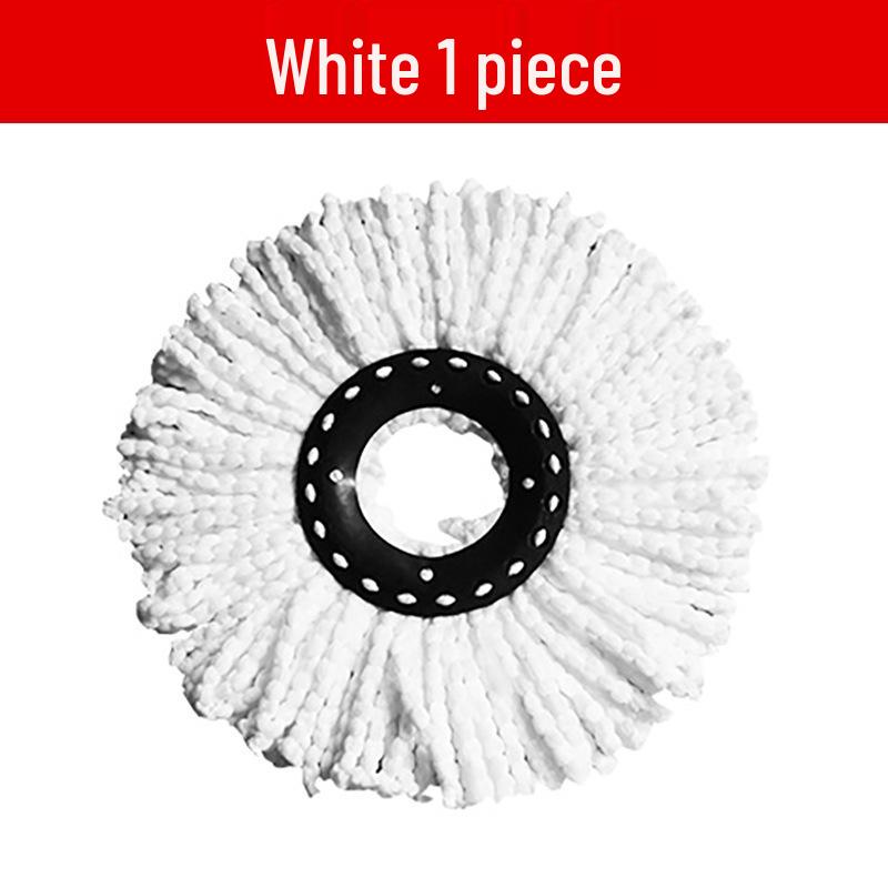 Rotating Mop with Universal Cotton Head Replacement for Household Use