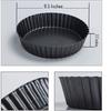 Webake 9.5 Inch Tart Pan Heavy Duty Quiche Pan Removable Bottom Nonstick Deep Baking Dish Pie Plate Pie Mold