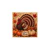 Halloween Pumpkin Diamond Art Kit Turkey Design