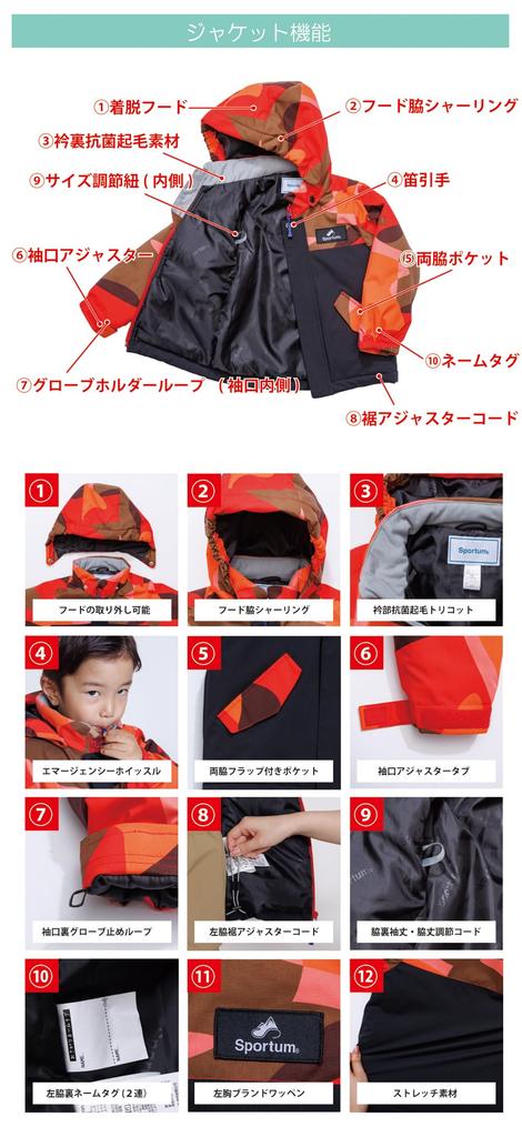 [Onyon] Dětský lyžařský komplet pro dívky, modrý, 120