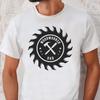 Woodworker Dad T Shirt Handy Construction Vintage Breathable Soft Top For Everyday Wear Stylish Unisex Comfortable