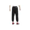 Nike Standard Issue Solid Color Quick-Dry Fleece Panel Casual Tapered Knit Sports Pants Men Bottoms Black FN2671010