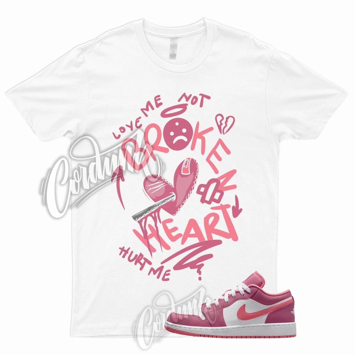 

BROKEN T Shirt to Match 1 Low GS Desert Berry Coral Chalk White Wild Pink WMNS 3XL