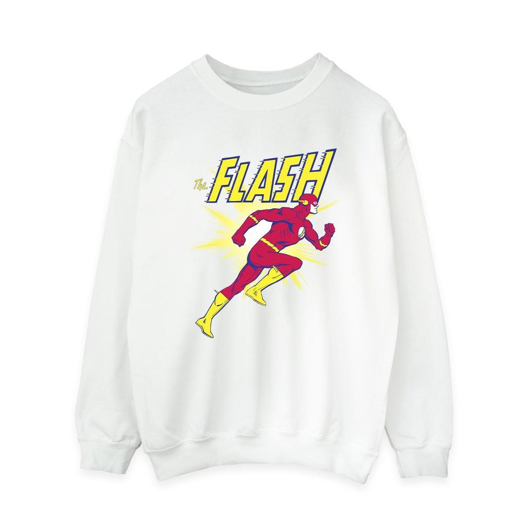 DC Comics Womens/Ladies The Flash Running Sweatshirt
