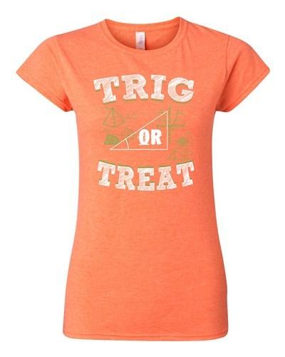 Junior Trig Or Treat Trigo Math Trick Halloween Funny Costume DT T-Shirt Tee Unisex T-Shirt S