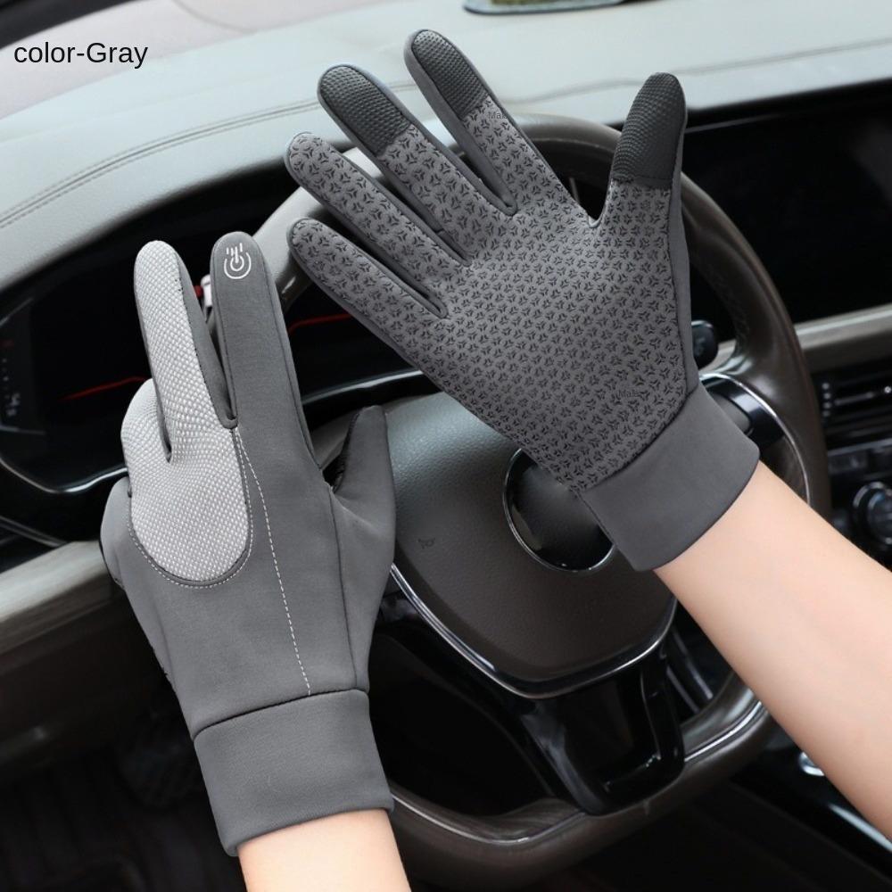 

Перчатки для сенсорного экрана с полным пальцем, теплые лыжные перчатки, новые ветрозащитные перчатки для защиты от холода, для женщин и мужчин