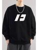 Carefully Selected Men's Plus Size Fleece-Lined Lazy Fit Hoodie