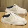 Men's Shoes Four Seasons Outdoor Half Dragging Lazy Casual Versatile One Step Shoes Men's Fashion Slippers