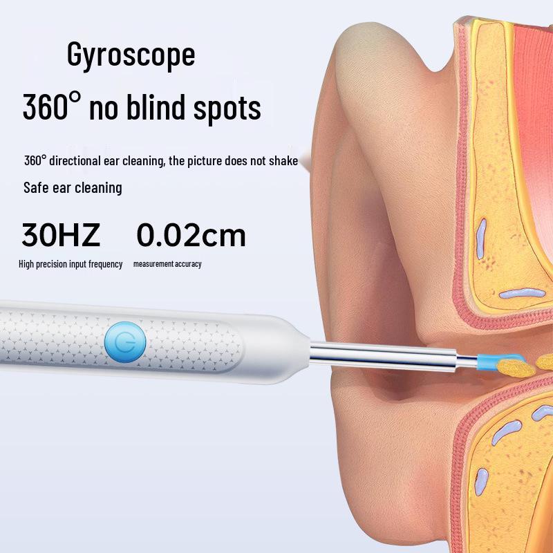 HD WiFi Smart Ear Cleaning Tool: Wireless Multifunctional Visual Ear Pick Spoon for Home Use