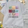 In My Bookish Era Tshirt Retro RoUnisexce Smut Reader Graphic Tshirts Book Lover Bookish T Shirt Summer Cotton WOMEN Clothes Tops