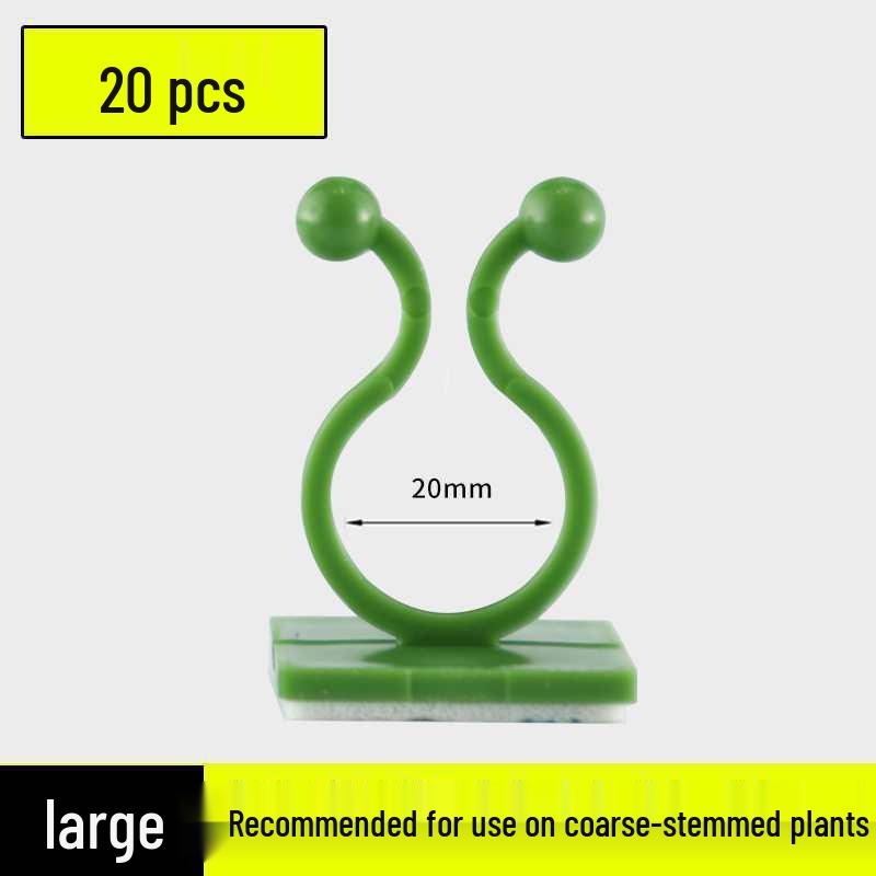 Pothos Climbing Clips: Rose Green Plant Wall Hooks for Vines