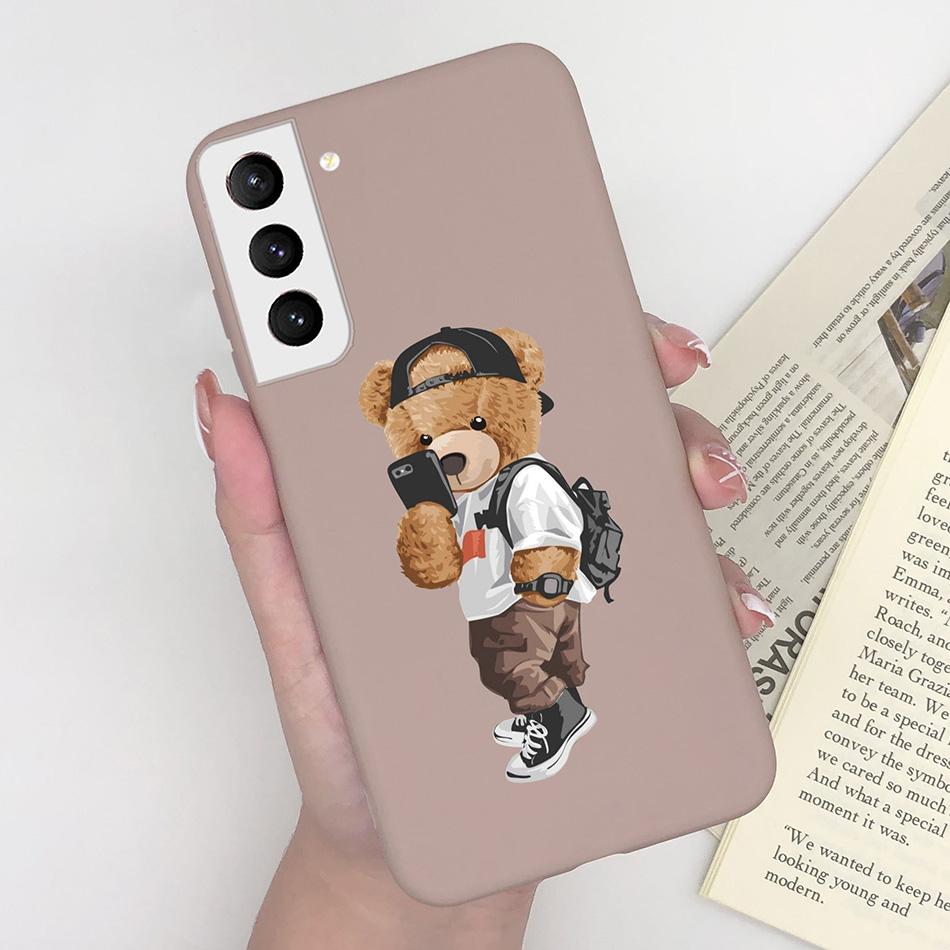 For Samsung Galaxy S21 Plus Ultra FE 5G Case Cute Painted Silicone Soft Protective Phone Cover for SamsungS21 S 21 FE Plus Ultra
