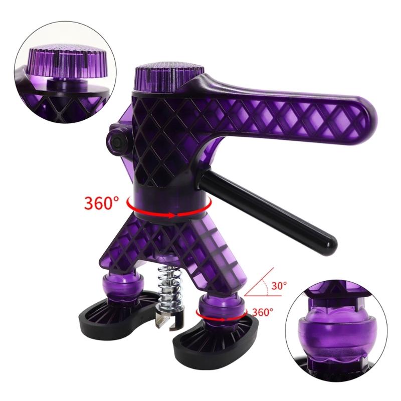 Mehrzweck-Dellenzieher-Set für Autos, Karosserie-Reparatur ohne Lackierung, komplettes Werkzeug, Heber, verstellbarer Griff, Motorrad, Universal