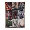 Quick Customized Throw Rug Anime Jacquard Woven Tapestry Blanket Custom