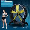 Industrial Fan Strong Movable Permanent Magnet Movable Large Electric Fan High Power Workshop Warehouse Cooling Floor