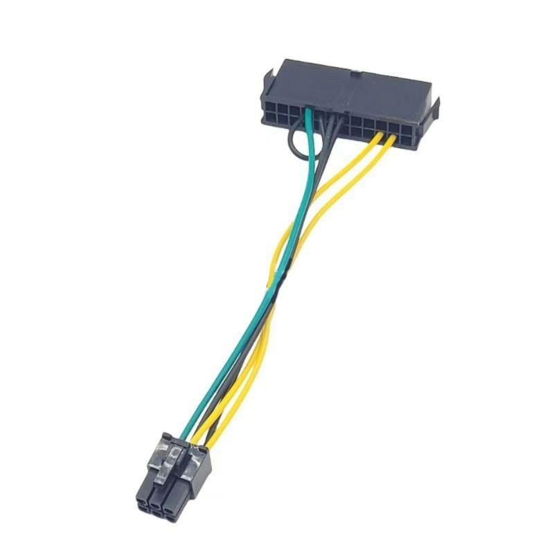 

Power Converters Cable 24Pin to 6Pin Connector for 7050 7080 3669 3050 5050 3668 Computer Motherboard Power Supply Adapter